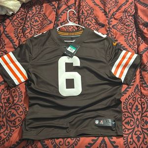 Men’s Brand New Cleveland Browns Jersey #6 Mayfield
